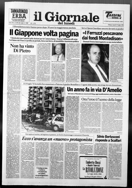 Il giornale del lunedi